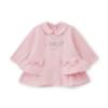 Picture of Little A Baby Girls Cute As A Cupcake Juniper Sweat Frill Dress - Pink Fairy