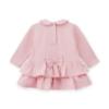 Picture of Little A Baby Girls Cute As A Cupcake Juniper Sweat Frill Dress - Pink Fairy