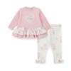 Picture of Little A Baby Girls Cute As A Cupcake Jade Cupcake Print Legging Set - Pink Fairy
