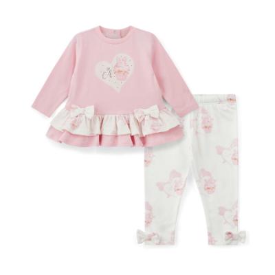 Picture of Little A Baby Girls Cute As A Cupcake Jade Cupcake Print Legging Set - Pink Fairy