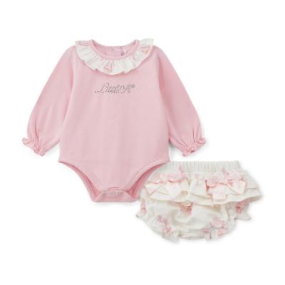 Picture of Little A Baby Girls Cute As A Cupcake Josephine Cupcake Print Jam Pant Set - Pink Fairy