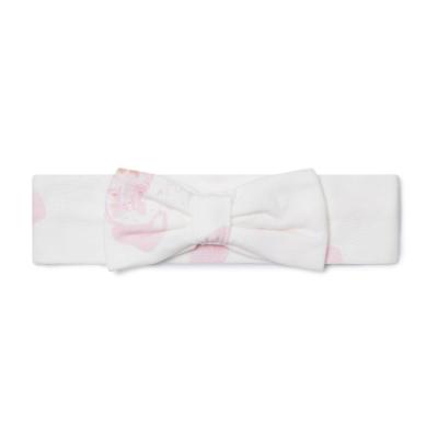Picture of Little A Baby Girls Cute As A Cupcake Katalina Bow Headband - Snow White