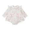 Picture of Little A Baby Girls Cute As A Cupcake Journey Cupcake Print Romper - Snow White