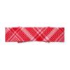 Picture of Little A Baby Girls Little Bows Katalina Check Bow Headband - Vibrant Red