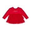 Picture of Little A Baby Girls Little Bows Kayla Tulle Legging Set - Vibrant Red