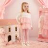 Picture of Little A Baby Girls Cute As A Cupcake Kayla Tulle Legging Set - Pink Fairy