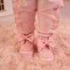 Picture of Little A Baby Girls Cute As A Cupcake Jasmine Bow Frill Tracksuit - Pink Fairy