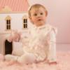 Picture of Little A Baby Girls Cute As A Cupcake Journey Cupcake Print Romper - Snow White