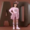 Picture of A Dee Initial Icon Milan Initial Print Skirt Set X 2 - Pink Fairy