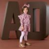 Picture of A Dee Bowtiful Faux Suede Boot Bow Detail - Chocolate Brown