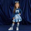 Picture of A Dee Twilight Twirls Nellie Swirl Print Skirt Set X 2 - Heritage Navy