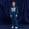 Picture of A Dee Twilight Twirls Luna Bow Flare Tracksuit - Heritage Navy