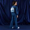 Picture of A Dee Twilight Twirls Luna Bow Flare Tracksuit - Heritage Navy