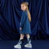 Picture of A Dee Twilight Twirls Lotus Handbag Sweat Dress - Heritage Navy