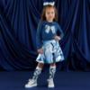 Picture of A Dee Patty Platform Trainer Ribbon Laces - Silver