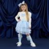 Picture of A Dee Patty Platform Trainer Ribbon Laces - Snow White