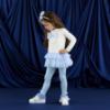 Picture of A Dee Patty Platform Trainer Ribbon Laces - Snow White