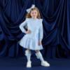 Picture of A Dee Twilight Twirls Lacey Sweat Tulle Dress - Powder Blue