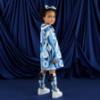 Picture of A Dee Twilight Twirls Nora Swirl Print Jersey Dress - Powder Blue