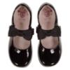 Picture of Lelli Kelly Daisy 2 With Detachable Lotus Trim School Shoe G Fitting - Black Patent