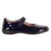 Picture of Lelli Kelly Delilah 2 With Detachable Butterfly School Shoe F Fitting - Navy Blue Patent