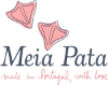 Picture of Meia Pata Knee Socks With Lace & Satin Bow - Beige