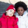 Picture of A Dee Love Story Liliana Padded Jacket With Frill Heart Pockets - Vibrant Red