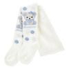Picture of Monnalisa Bebe Girls Bear Tights - Ivory Blue