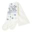 Picture of Monnalisa Bebe Girls Bear Tights - Ivory Blue