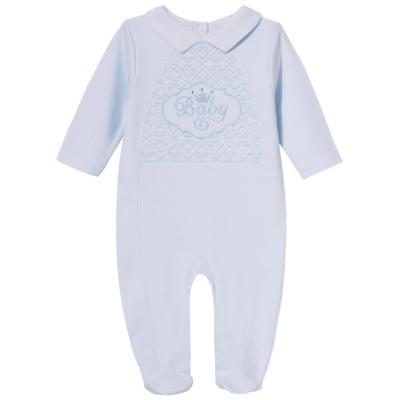 Picture of Sofija Baby Bambini Collection Babygrow With Hat Set X 2 - Blue