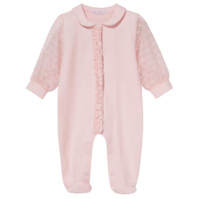 Picture of Sofija Baby Sabrina Collection Heart Tulle Babygrow With Headband Set X 2 - Pink