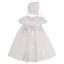Picture of ACH Baby Gown & Bonnet Set X 2 - White White