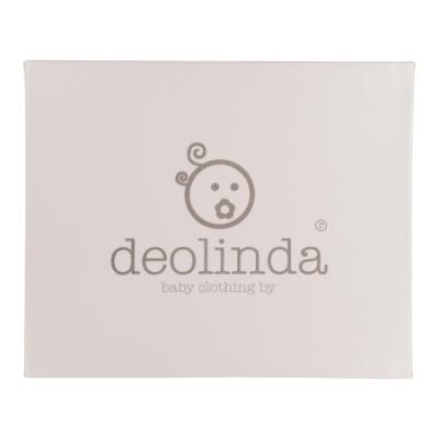 Picture of Deolinda Baby Girls Ella Floral Band & Bow Velour Blanket - Ivory Dark Pink