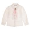 Picture of Beau KiD Girls Tweed Shorts Ruffle Blouse & Jacket Set  X 3 - Pink White