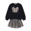Picture of Mayoral Girls Winter Tulle Skirt Set X 2 - Black