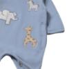 Picture of Mayoral Newborn Baby Winter Safari Set of Onesies Gift Set X 2 - Beige Blue Bell