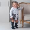 Picture of Rochy Baby Girls Vintage Chains Collection Jam Pant Set X 2 - White Navy