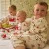 Picture of Caramelo Kids Boys Winter AOP Christmas Pyjamas Set X 2 - Ivory Red
