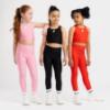 Picture of Bonini by A* Dee Aspire Crop Sports Top - Vibrant Red