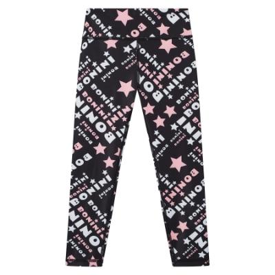 Picture of Bonini by A* Dee Sprint Logo Sport Leggings - Black Pink