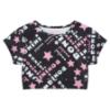 Picture of Bonini by A* Dee Dream Logo Sports Top - Black