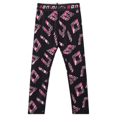 Picture of Bonini by A* Dee Inspire Tape Waistband Leggings - Black Pink