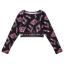 Picture of Bonini by A* Dee Power Long Sleeve Sports Top - Black