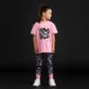 Picture of Bonini by A* Dee Dynamic Oversized Logo T-shirt - Peony Pink