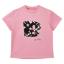 Picture of Bonini by A* Dee Dynamic Oversized Logo T-shirt - Peony Pink