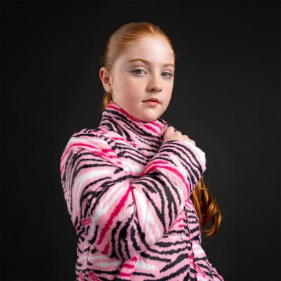 Picture of Bonini by A* Dee Dazzle Printed Jacket - Peony Pink