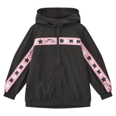 Picture of Bonini by A* Dee Future Hooded Tape Jacket - Black