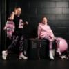 Picture of Bonini by A* Dee Sparkle Oversized Hoodie - Peony Pink