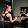 Picture of Bonini by A* Dee Aspire Crop Sport Top - Black