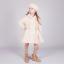 Picture of Beau KiD Girls Traditional Coat & Hat Set X 2 - Beige